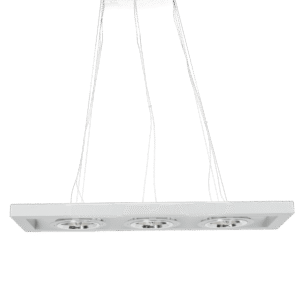 Pendant lamp Kobi QR111 AZZAANO G53 RAL9006 3 x 50 W | WATTpro