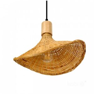Piekaramā lampa Kobi SOLIX E27 bambuss | WATTpro