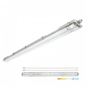 Sealed set Kobi HERMETIC 2X 18 W 6500 K 120 cm | WATTpro