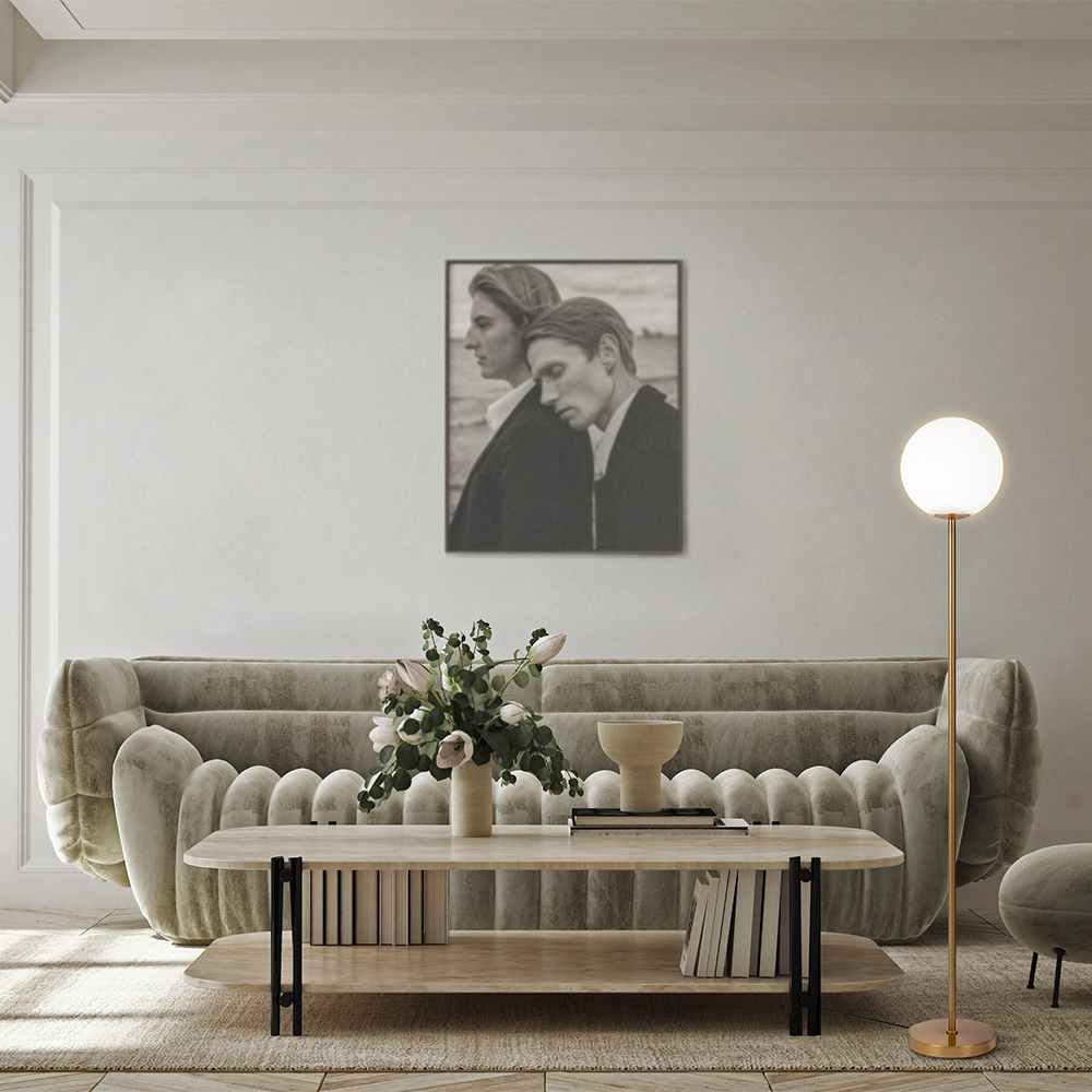 Stāvlampa MOD013FL-01BS - Ring