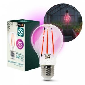 LED augu spuldze Kobi PLANTY FGS E27 8W 1200K | WATTpro