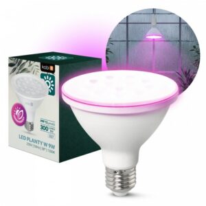 LED augu spuldze Kobi PLANTY W E27 9W 1200K balta | WATTpro