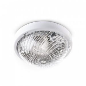 Griestu lampa Kobi WEGA PC E27 75 W balts | WATTpro