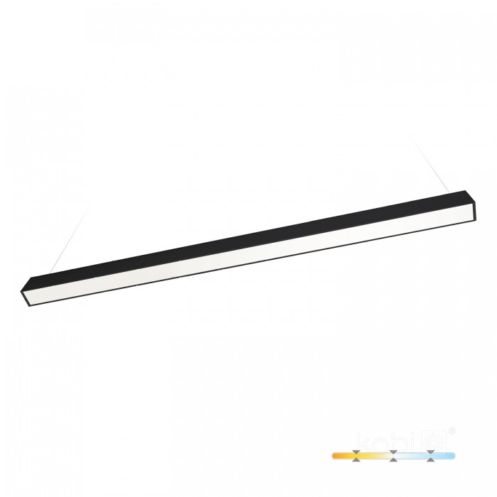 Linear luminaire Kobi KOLINE K2 20 W Adjustable (CCT) black | WATTpro