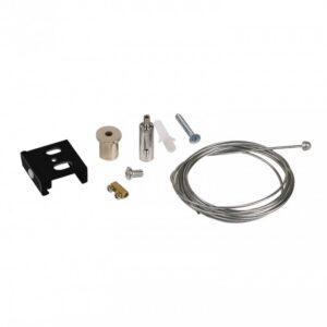Rail hanging set Kobi black | WATTpro
