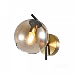 Sienas lampa Kobi GLOBE ELEGANCE E14 dzintara | WATTpro