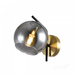 Sienas lampa Kobi GLOBE ELEGANCE E14 dūmakains | WATTpro