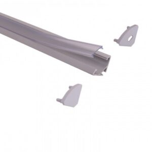 LED profile Kobi MIKRO P31NA corner non-anodised 2m | WATTpro