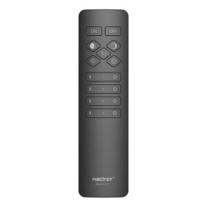 Remote control MiBoxer C1 for LED strips, MONO/CCT, with magnetic holder, black