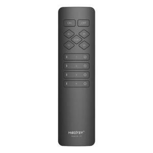 Remote control MiBoxer C2, 4-zone, for switches and controllers, with magnetic holder, black