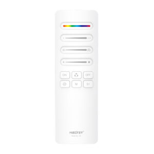 Remote control MiBoxer C6 for digital LED strips, with magnetic holder, white