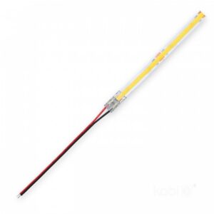 Savienotājs ar vadu COB LED lentei 8mm 10cm | WATTpro