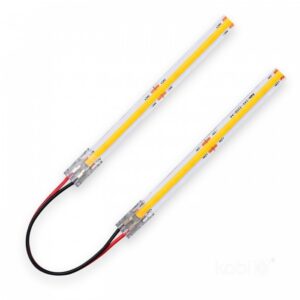 Savienotājs divpusējs COB LED lentei 8mm 10cm | WATTpro