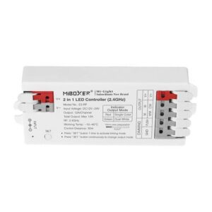 Controller MiBoxer E2-RF 2,4 G 12 A 2in1 MONO/CCT, quick mounting