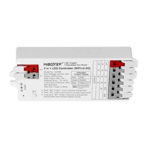 Controller MiBoxer E3-WR WiFi + 2,4 G 12 A 3in1 RGB/RGBW/RGB+CCT, quick mounting