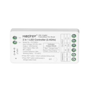 Receiver MiBoxer FUT035S+ for LED strips, MONO/CCT, 30 m, 12 A