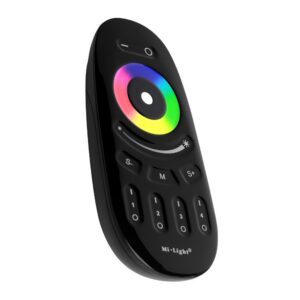 Remote control MiBoxer FUT096 RF, 4-zone, RGB/RGBW, touch, black