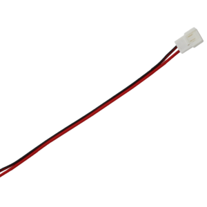 Connector IdeaLED double-ended 8 mm with cable, narrow, angled
