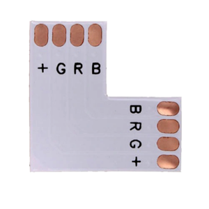 Connector IdeaLED angled, PCB type L 10 mm RGB