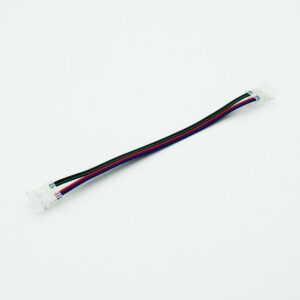 Connector IdeaLED double-ended 10 mm RGB COB CLICK with cable