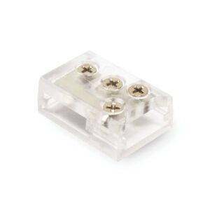 Connector IdeaLED screw-type, angled L/T, strip-to-strip 10 mm
