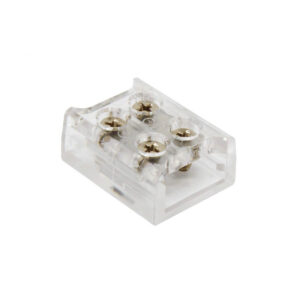 Connector IdeaLED screw-type, straight, strip-to-strip 8 mm