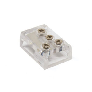 Connector IdeaLED screw-type, angled L/T, strip-to-strip 8 mm