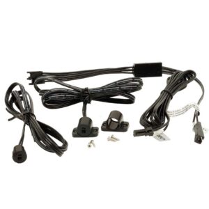 Slēdzis-sensors IdeaLED dubultais, skapjiem, 60/100 W, 12-24 V, melns