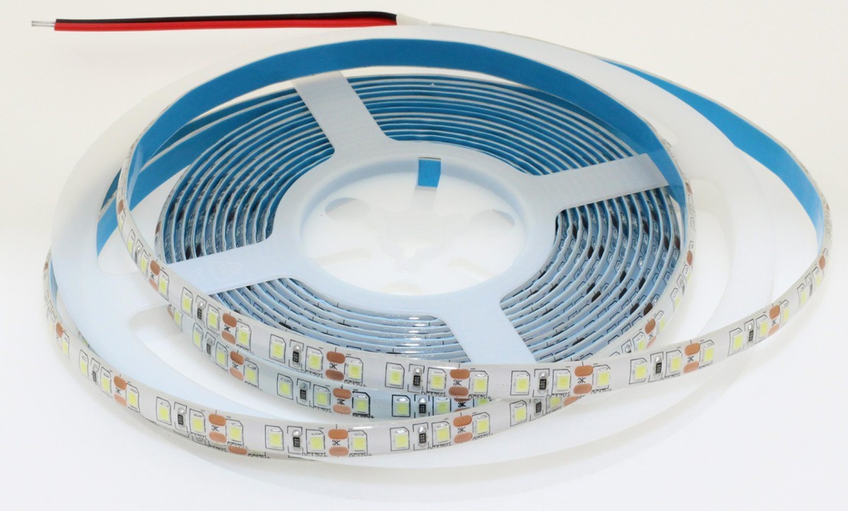 LED lente 6000 K 12 V 9,6W/m IP63 5m rullis