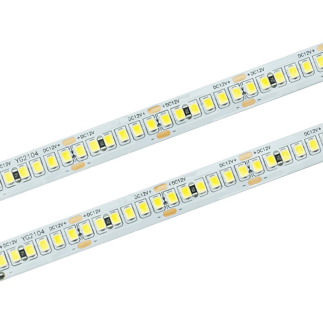 LED lente 6400 K 12 V 20 W/m IP20 5m rullis