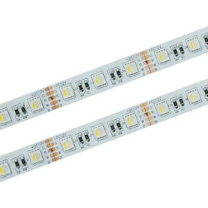 LED lente IdeaLED SMD5050 60 LED/m 12 V 19,2 W/m RGBNW IP20, 12 mm, 5 m