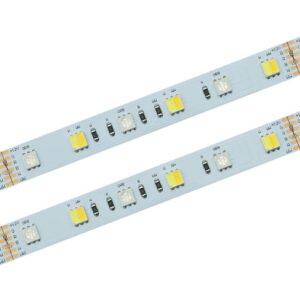 LED lente IdeaLED SMD5025/5050 60 LED/m 12 V 14,4 W/m RGB+CCT IP20, 12 mm, 5 m
