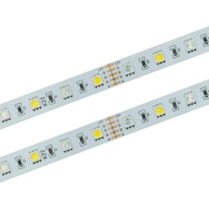 LED lente IdeaLED SMD5050 60 LED/m 12 V 14,4 W/m RGB+NW IP20, 10 mm, 5 m