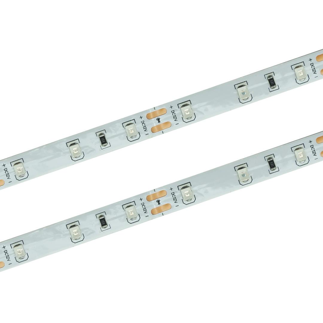 LED lente zils 12 V 4,8W/m IP20 5m rullis