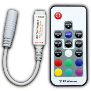 Kontrolieris IdeaLED RF RGB, 17 pogas, 72 W