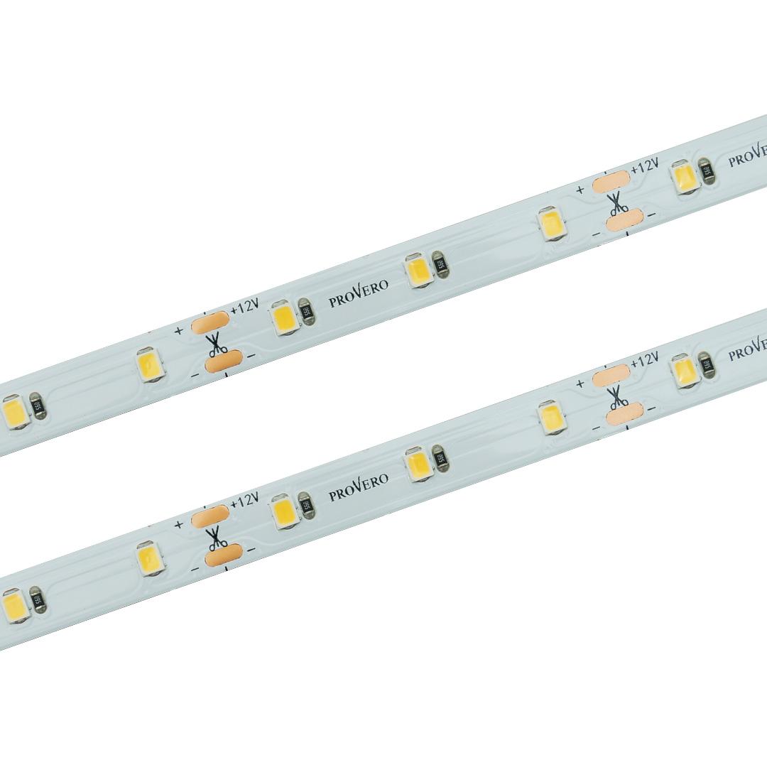 LED lente 3000 K 12 V 7,2W/m IP33 5m rullis
