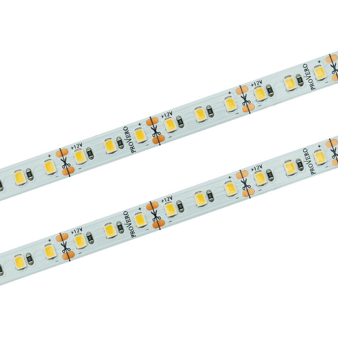 LED lente 3000 K 12 V 14,4W/m IP33 5m rullis