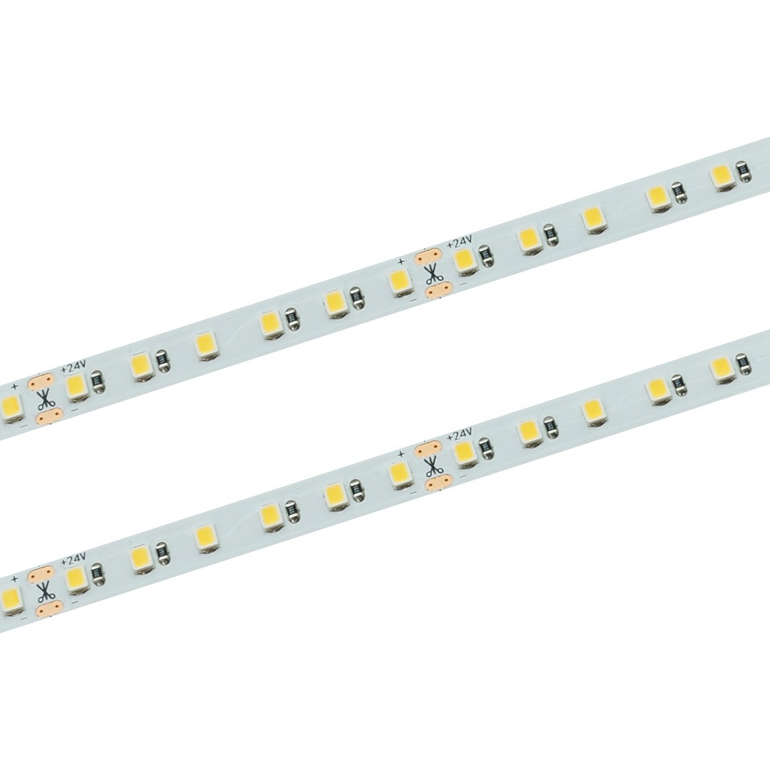 LED lente 3000 K 24 V 14,4W/m IP33 5m rullis
