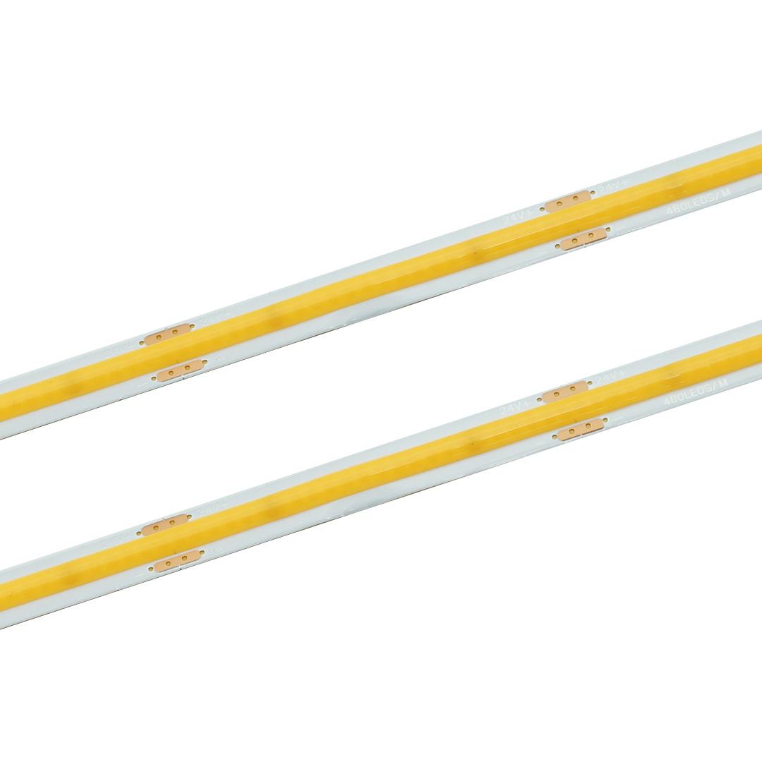 LED strip IdeaLED COB 480 LED/m 24 V 11 W/m 3000K IP20, 8 mm, 5 m