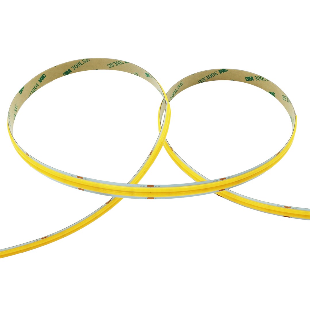 LED strip IdeaLED COB 640 LED/m 24 V 18 W/m 6000K IP20, 12 mm, 5 m