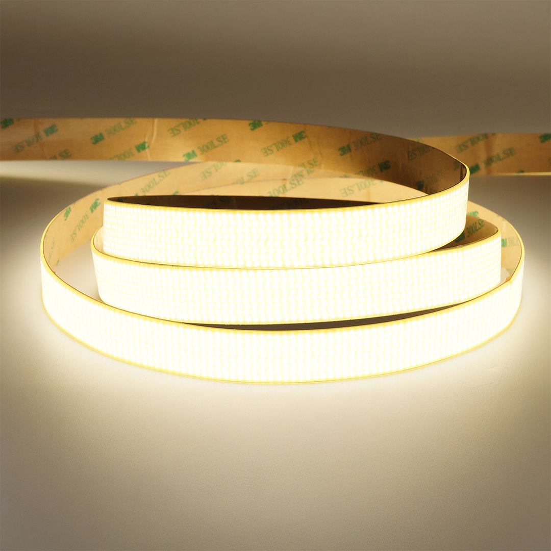 LED strip IdeaLED COB 3072 LED/m 24 V 30 W/m 4100K IP20, 20 mm, 5 m - Image 3