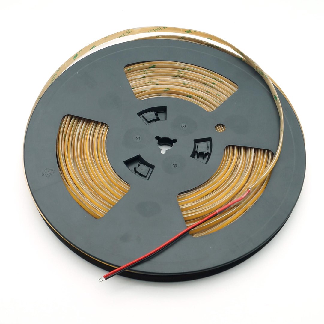 LED strip IdeaLED COB 480 LED/m 24 V 4,9 W/m 3000K IP67, 8,5 mm, 20 m