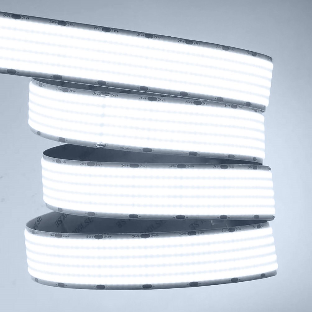 LED strip IdeaLED COB 1680 LED/m 24 V 27 W/m 6500K IP20, 30 mm, 5 m