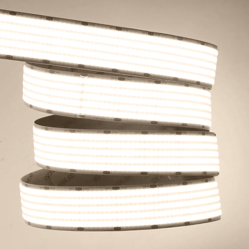LED strip IdeaLED COB 1680 LED/m 24 V 27 W/m 4100K IP20, 30 mm, 5 m