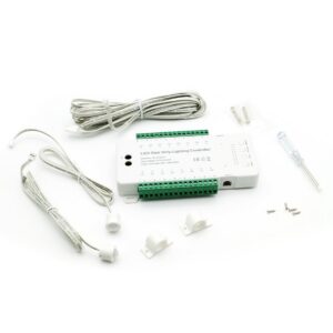 Stair controller IdeaLED LED PIR, 16 steps, white