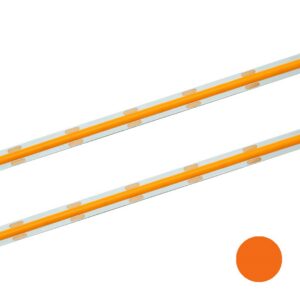 LED strip IdeaLED COB 480 LED/m 12 V 11 W/m orange IP20, 8 mm, 5 m