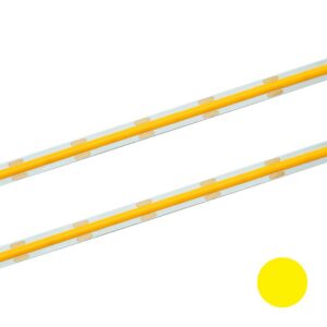 LED strip IdeaLED COB 480 LED/m 12 V 11 W/m yellow IP20, 8 mm, 5 m