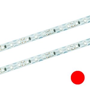 LED lente IdeaLED SMD2835 120 LED/m 12 V 7 W/m sarkana IP20, 6 mm, 10 m