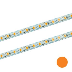 LED lente IdeaLED SMD2835 120 LED/m 12 V 7 W/m oranža IP20, 6 mm, 10 m