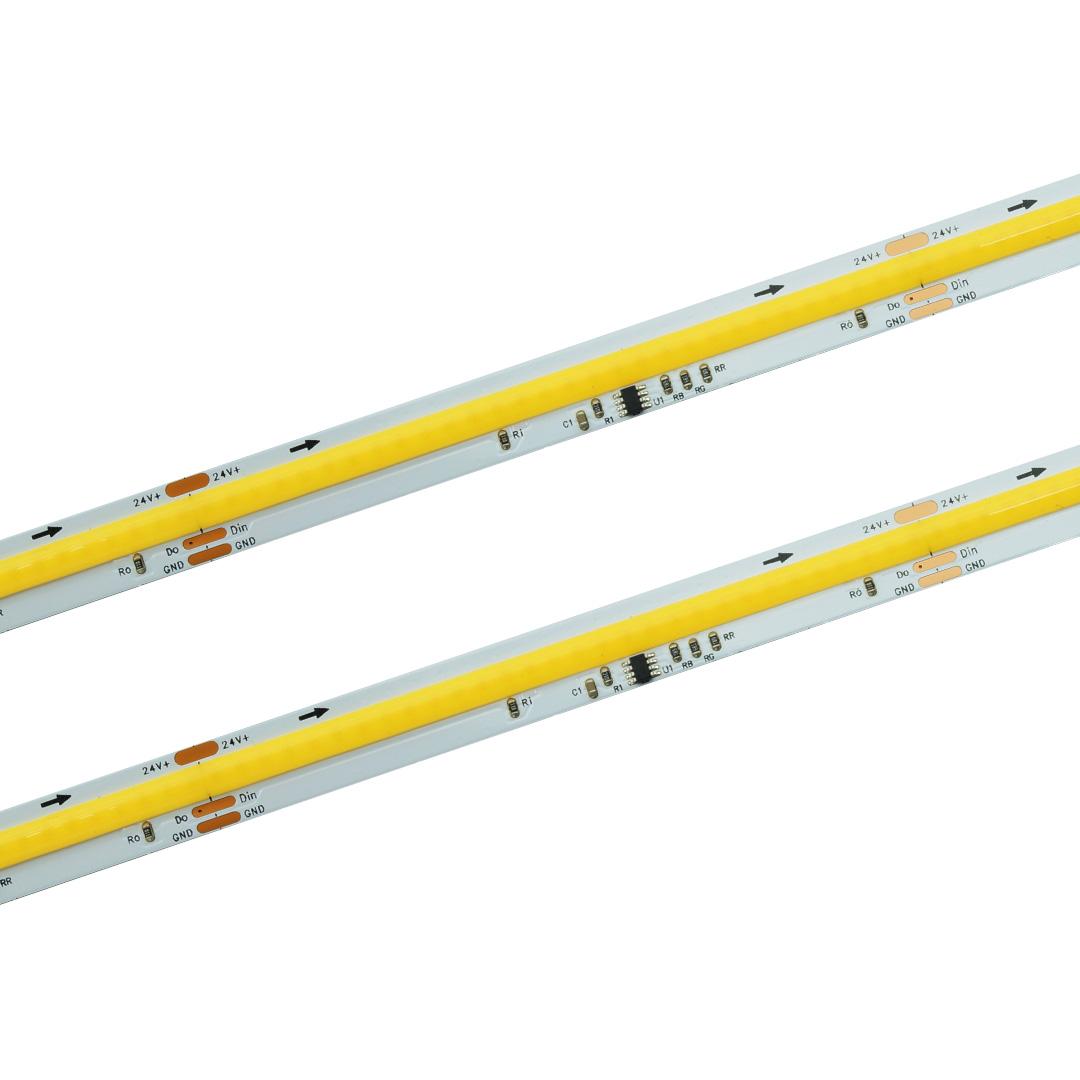 LED lente IdeaLED COB 360 LED/m 24 V 6000K IP20, 10 mm, 5 m